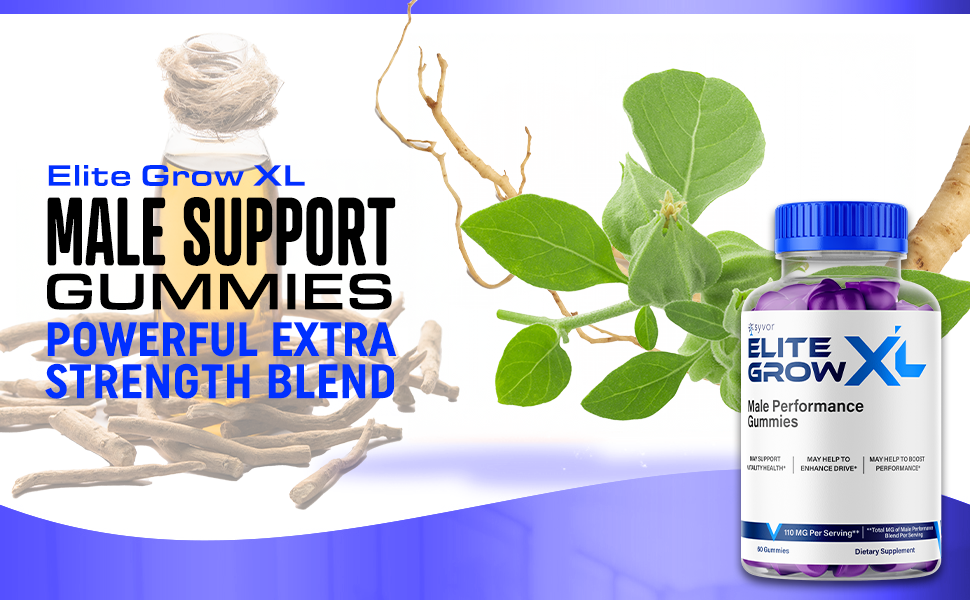 Elite XL Boost Gummies – Daily Stamina & Testosterone Support