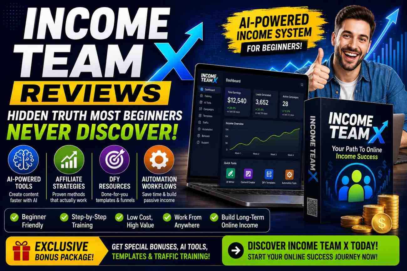 Income Team X Reviews: Don’t Purchase Until You Read This