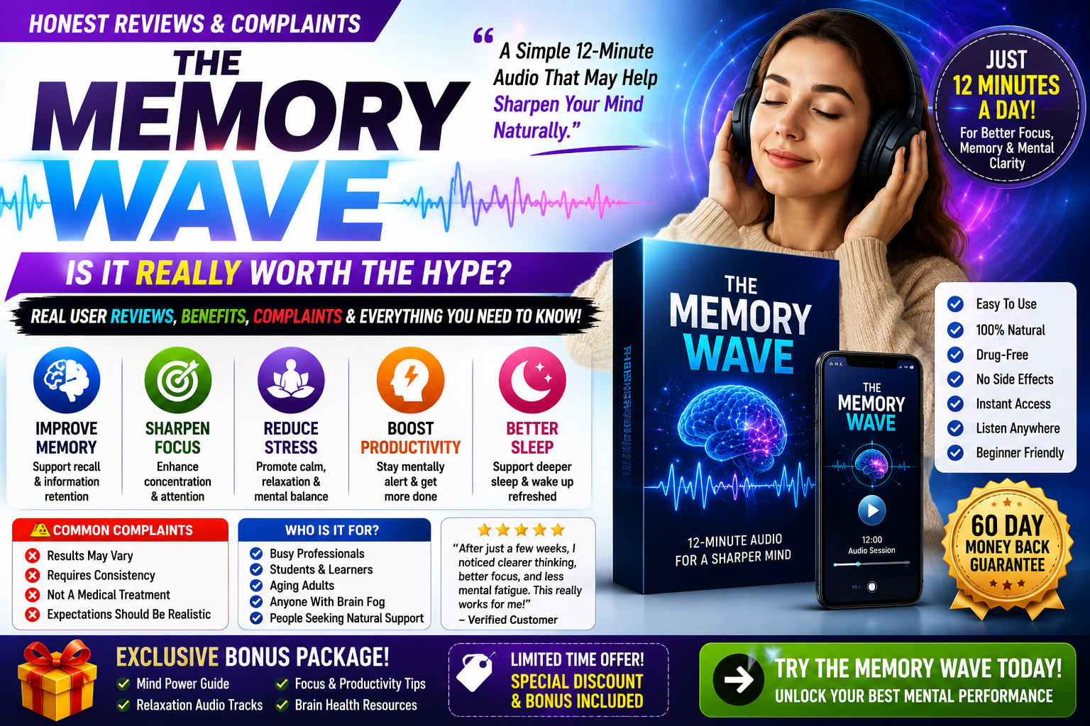 The Memory Wave Reviews and Complaints: Scam or Legit Program?