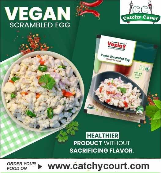 Vegan Scrambled Egg at Catchy Court – A Healthy Twist to Your Breakfast