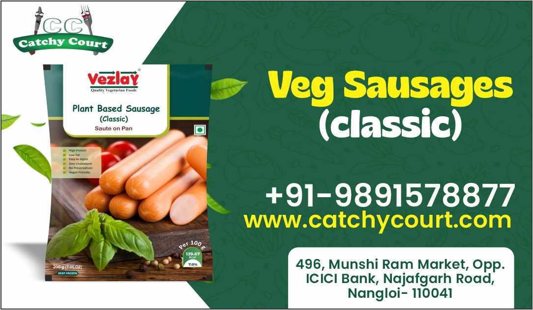 Veg Sausages At Catchy Court: A Delicious Plant-Based Alternative For Modern Food Lovers