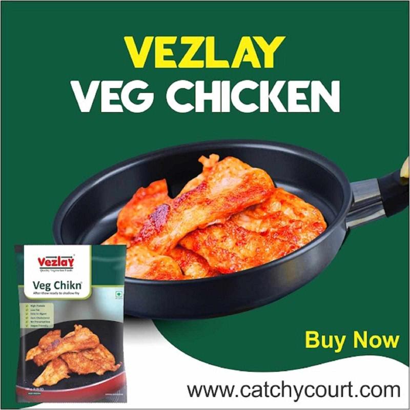 What is veg chicken and What does veg chicken taste like?