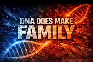 DNA DOES MAKE FAMILY .