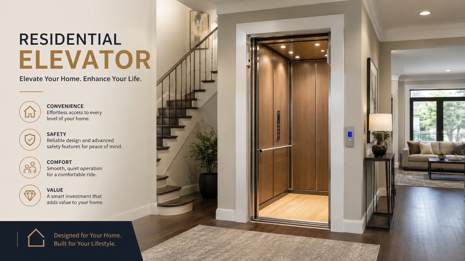 Modern Residential Elevator Designs for Every Home