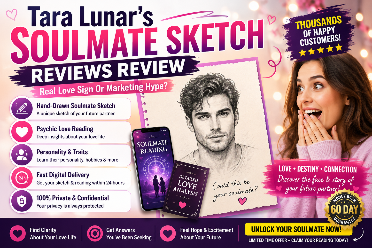 Tara Lunar's Soulmate Sketch Reviews: Is This Spiritual Love Reading Actually Worth It?