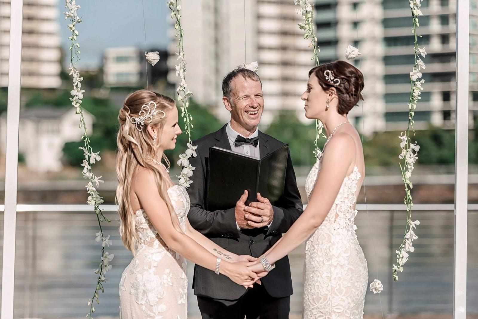 Same-Sex Weddings - Jamie + Cara Brisbane City Celebrants