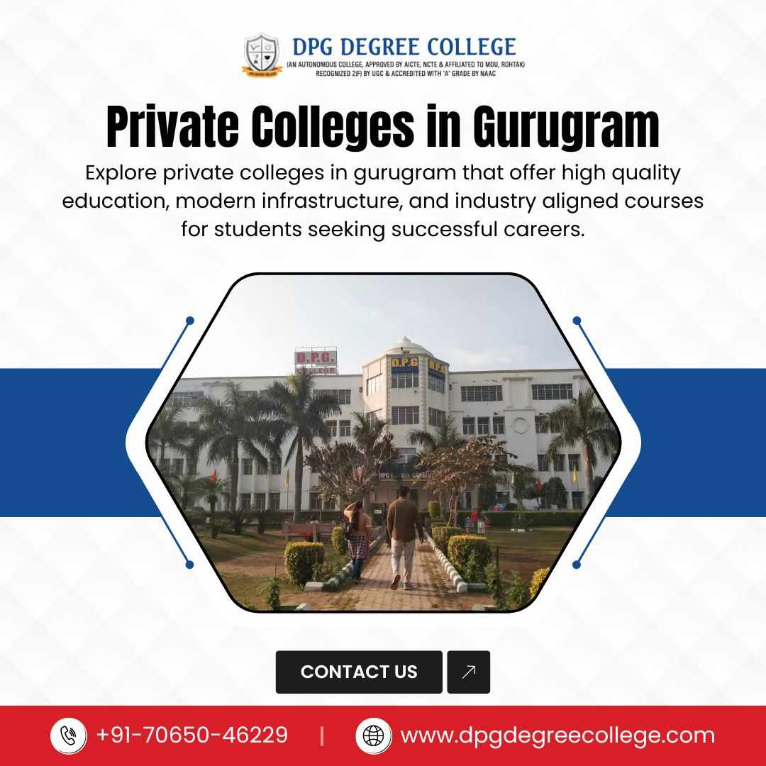 private colleges in gurugram admissions courses placement