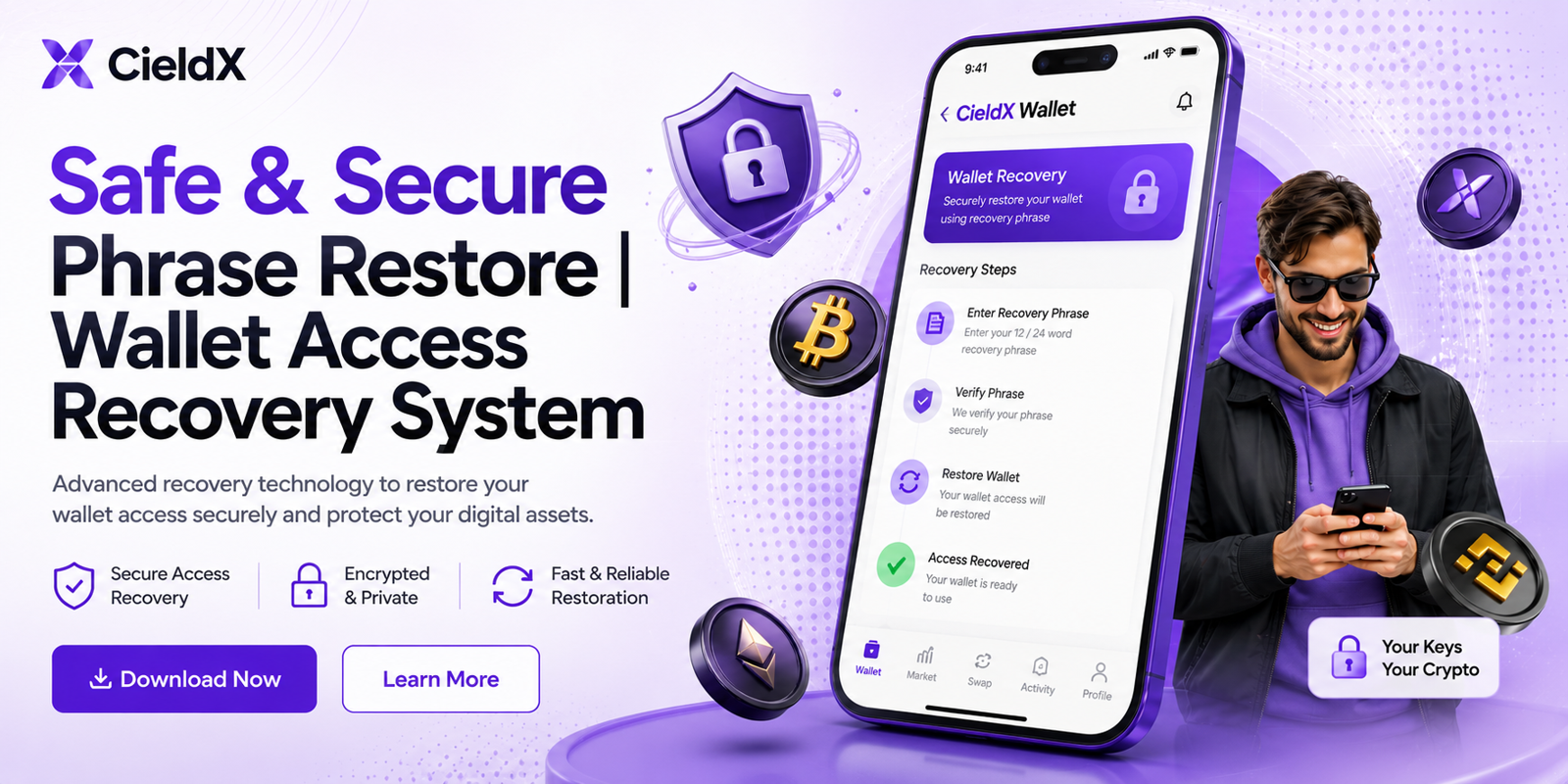 Safe & Secure Phrase Restore | Wallet Access Recovery System
