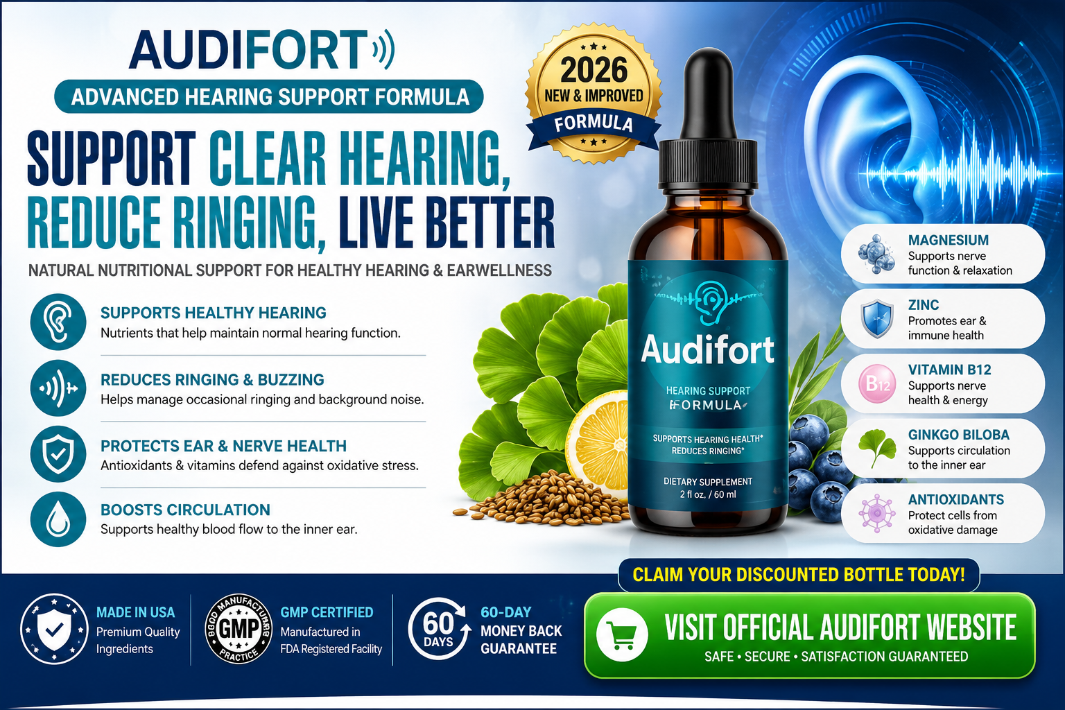 Audifort Reviews and Side Effects: Everything You Should Know in 2026