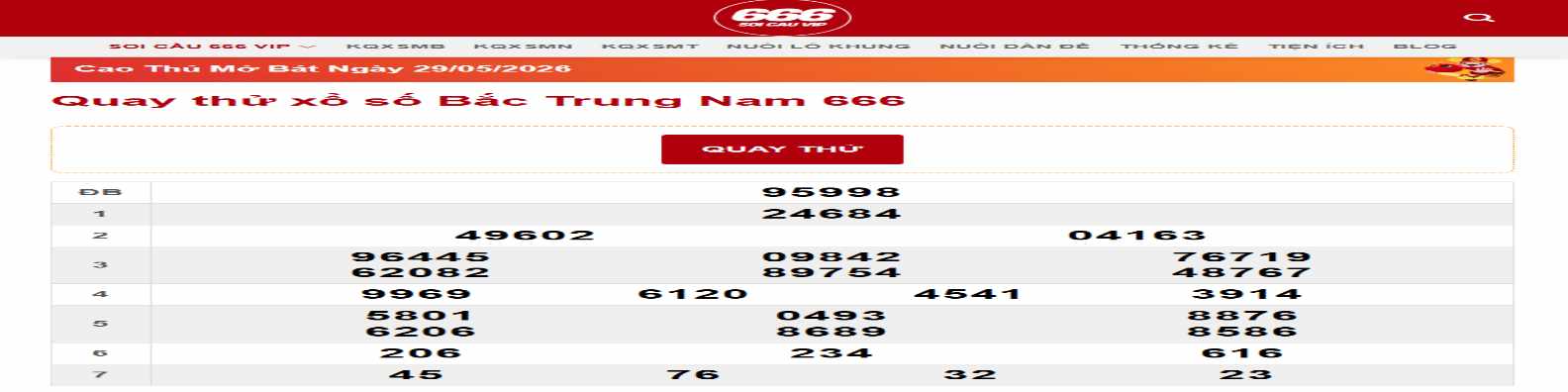 Soi Cầu 666 Vip – Dự Đoán Xổ Số 3 Miền 666 Chính Xác 100