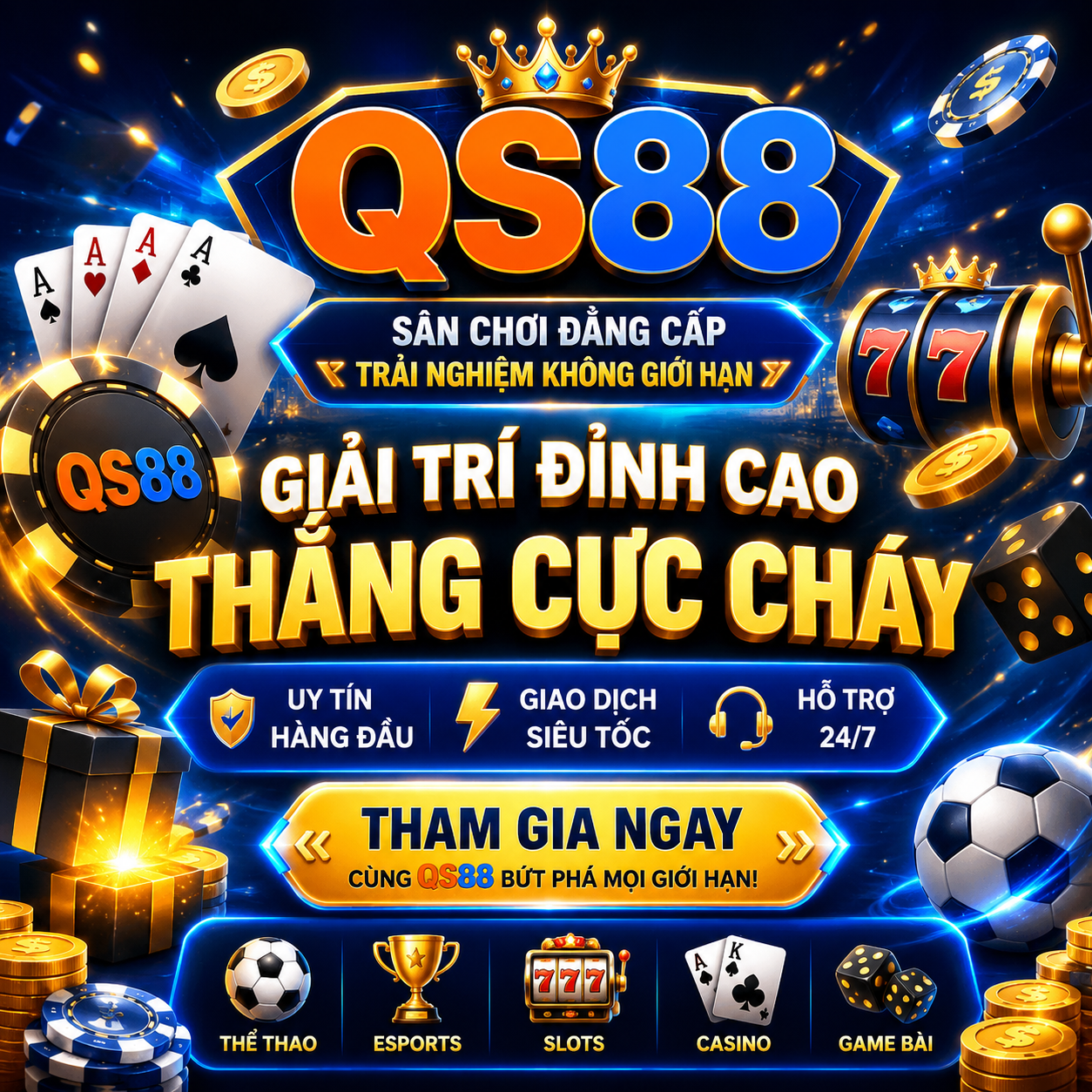 Trải Nghiệm QS88 Trên Mọi Thiết Bị