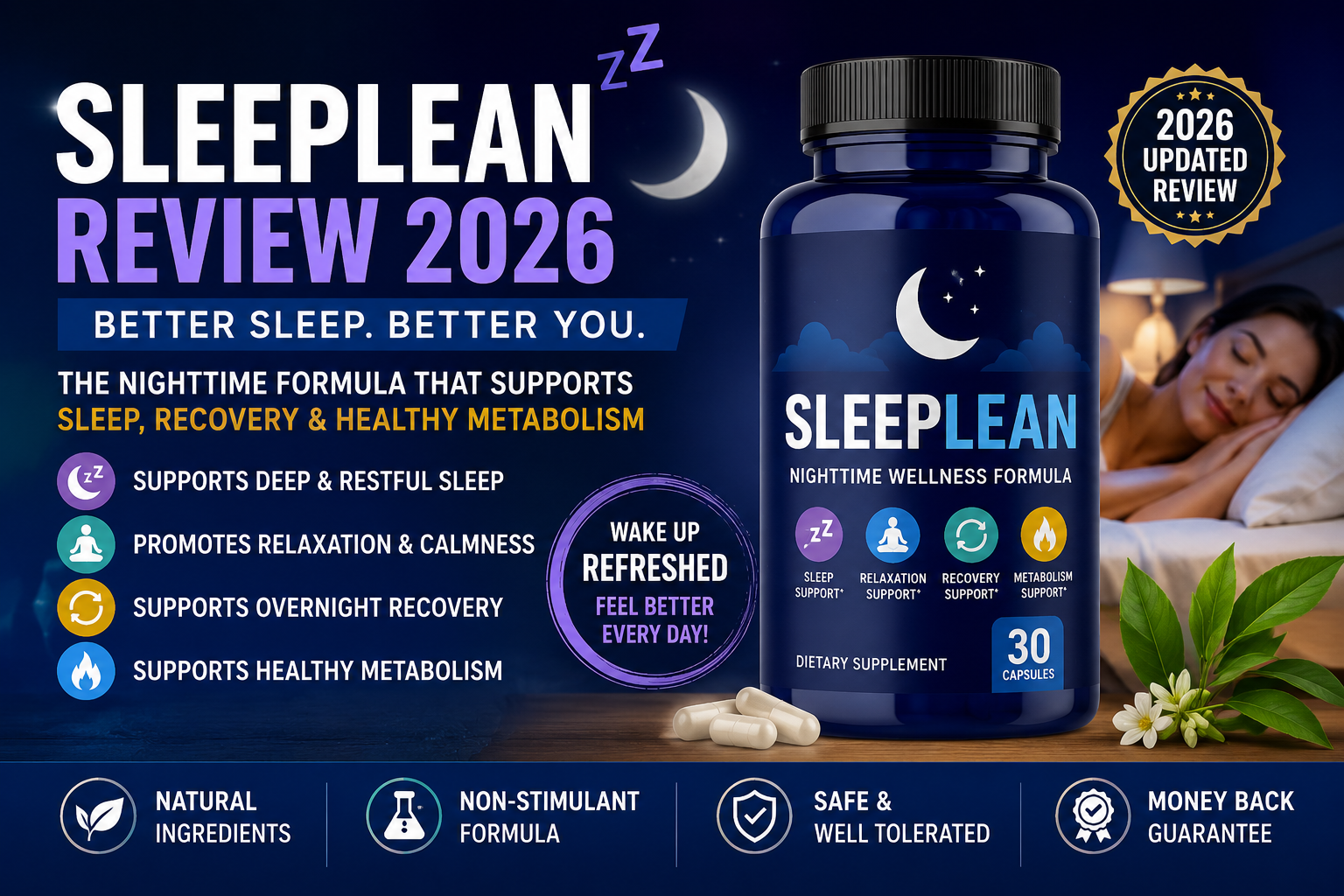 SleepLean Review 2026: Inside The Formula That’s Getting Attention For Sleep & Recovery