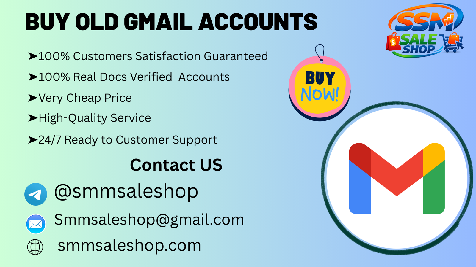 Verified & Aged Gmail Accounts for Sale In 2026
