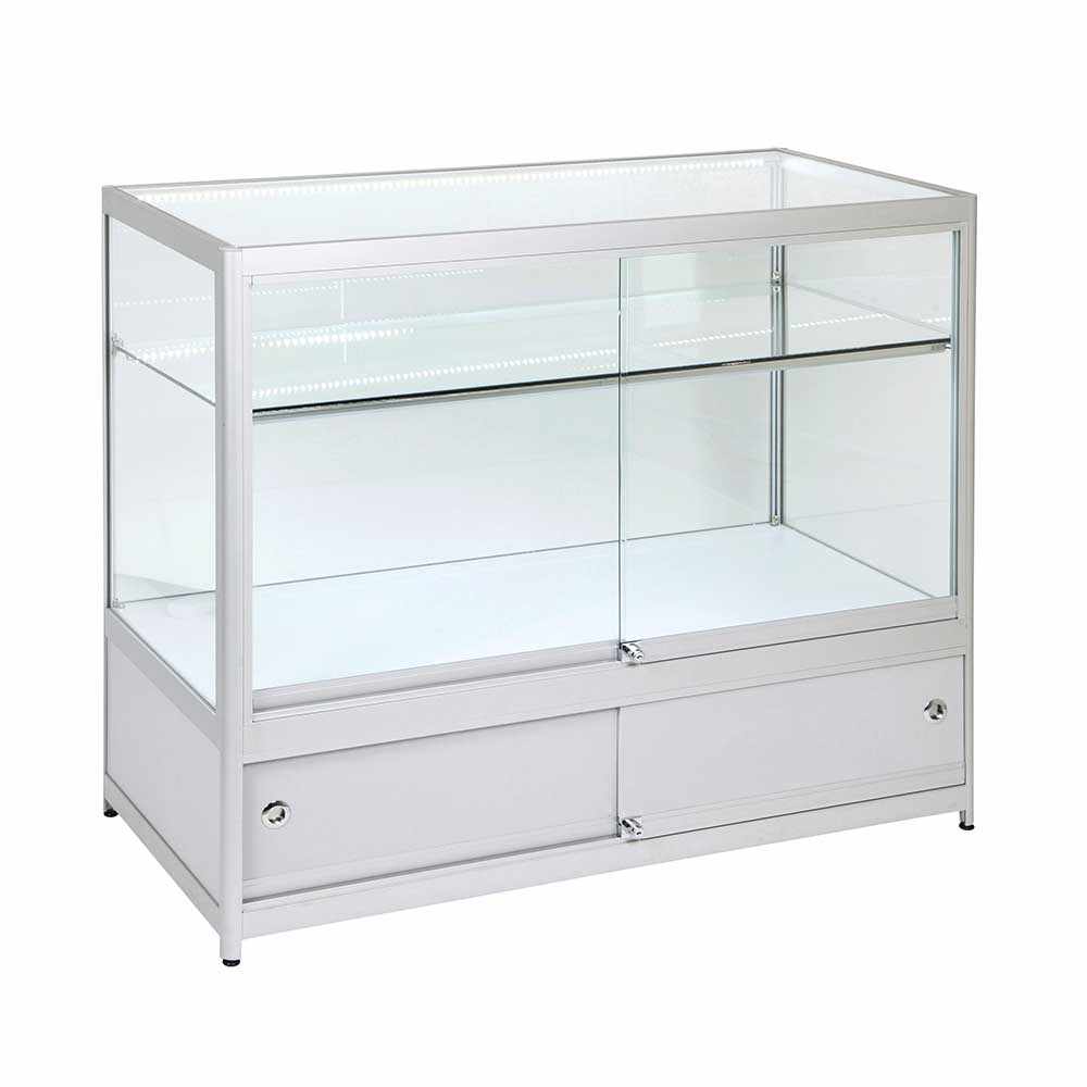 Stylish and Durable Display Counters from Glass Cabinets Direct