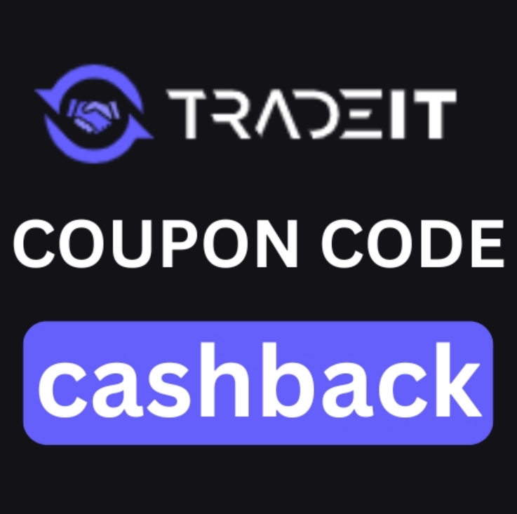 Tradeit Coupon Code "cashback" Get 20% off on Trading Fees