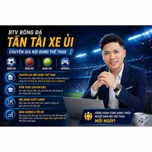 BTV bóng đá Tấn Tài Xe Ủi