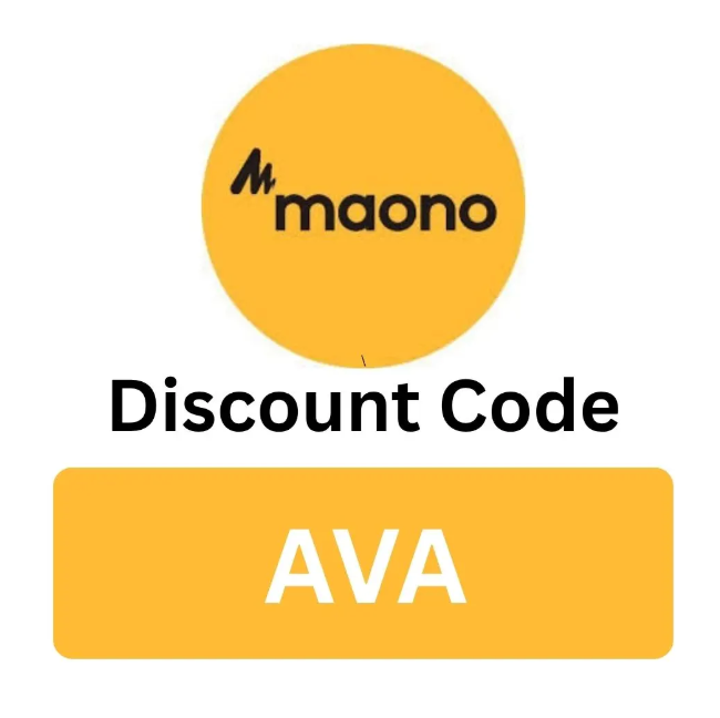 Maono Discount Code : "AVA" Get 10% Off On All Audio Products & Accessories