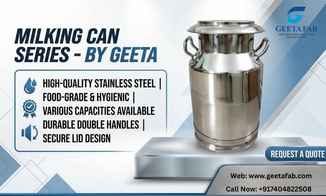 Milking Can: A Efficient 40 litre Stainless steel milk can