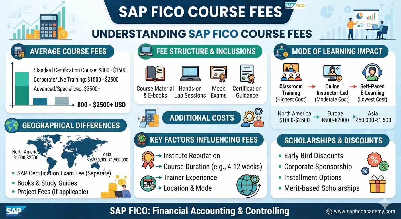Affordable SAP FICO Course Fees You Can Trust