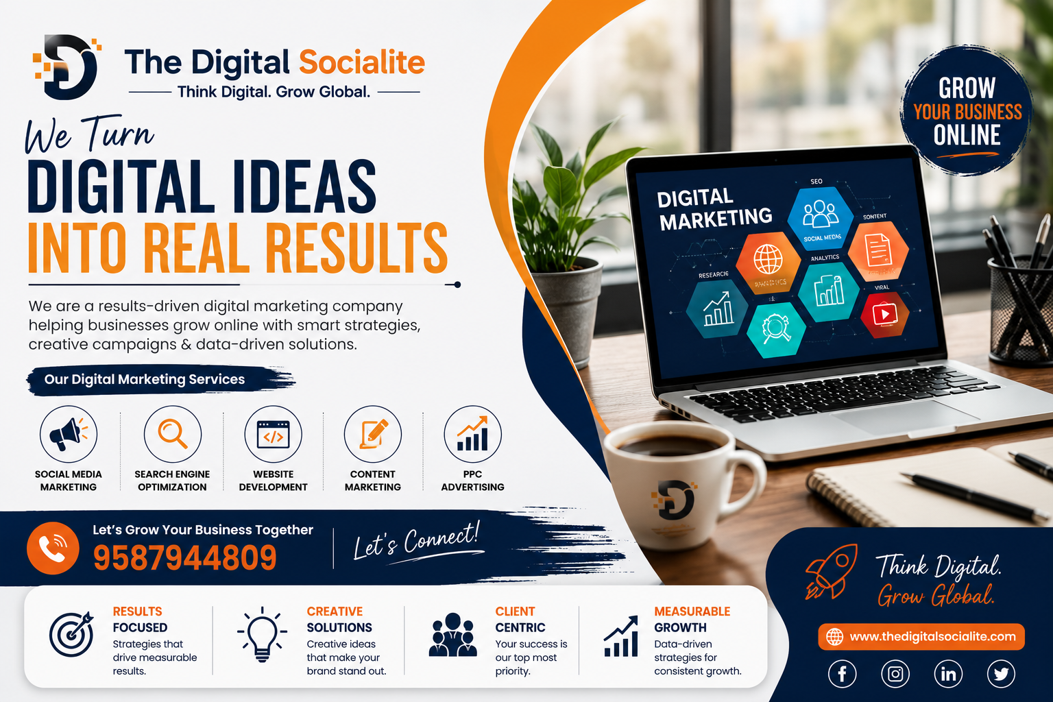 SEO vs SEM Explained: How The Digital Socialite Helps Businesses in Jaipur Grow Online
