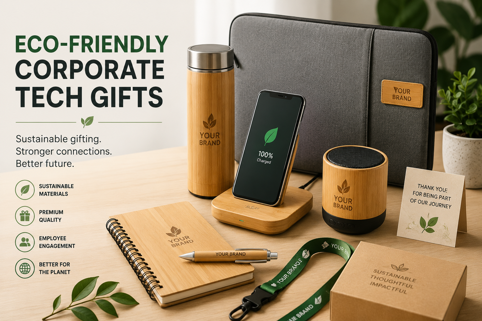 Eco-Friendly Corporate Tech Gifts for Sustainable Workplaces