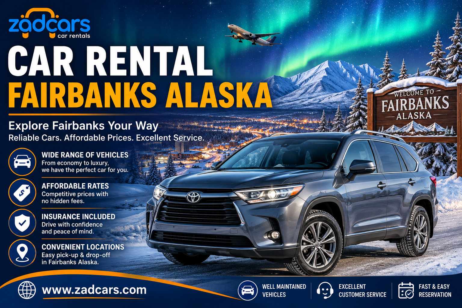 How Can Car Rental Fairbanks Alaska Improve an Interior Alaska Road Trip?