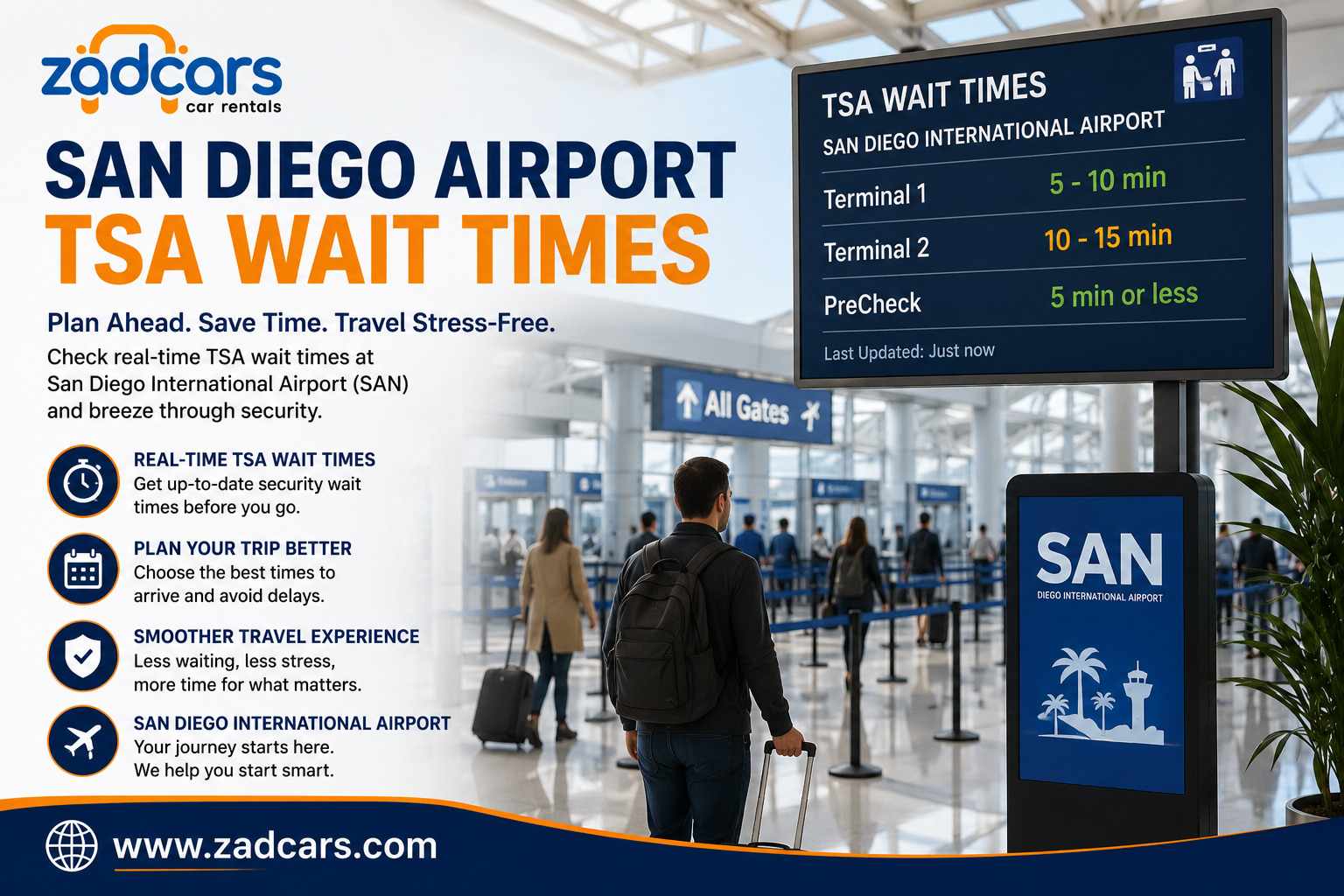 San Diego Airport TSA Wait Times: Plan Ahead for a Faster Airport Experience