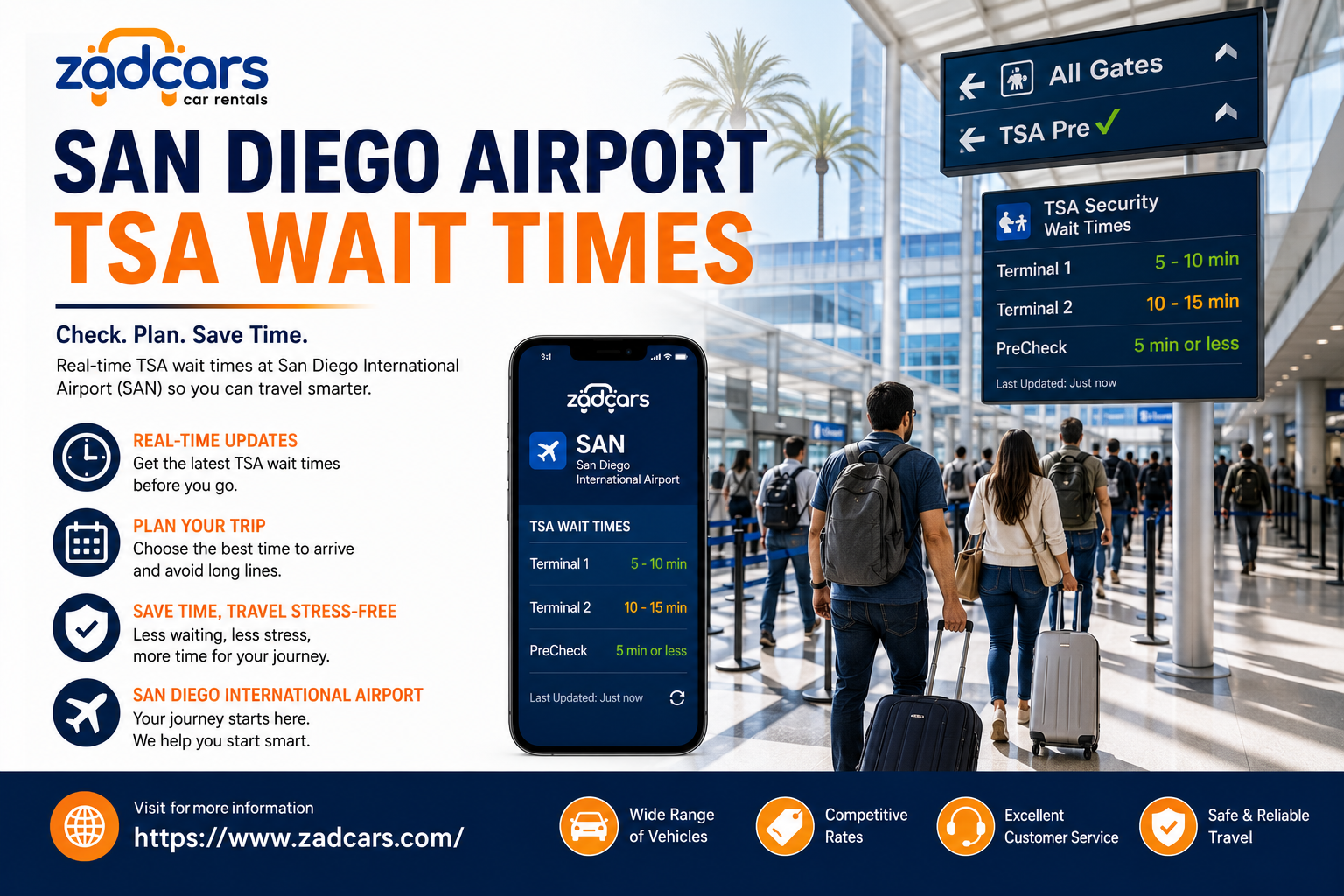 San Diego Airport TSA Wait Times: Plan Ahead for a Hassle-Free Journey