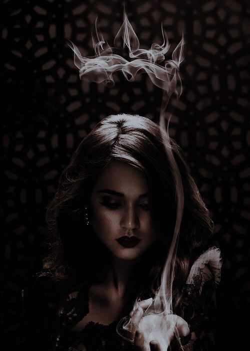 Queen of his dark world