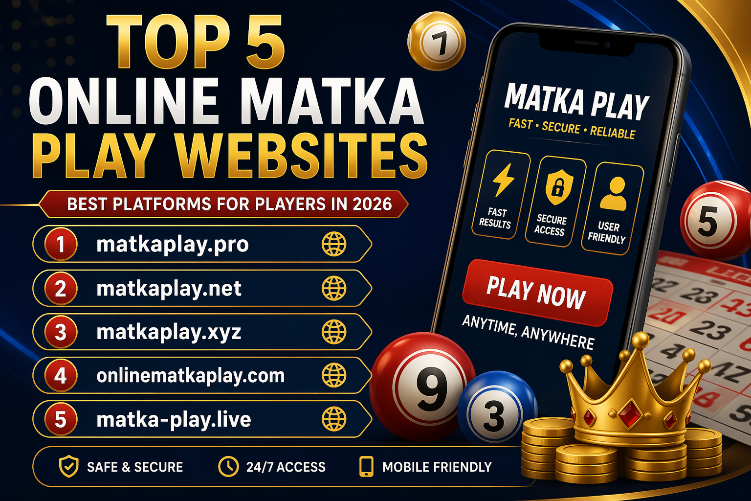 Top 5 Online Matka Play Websites in 2026