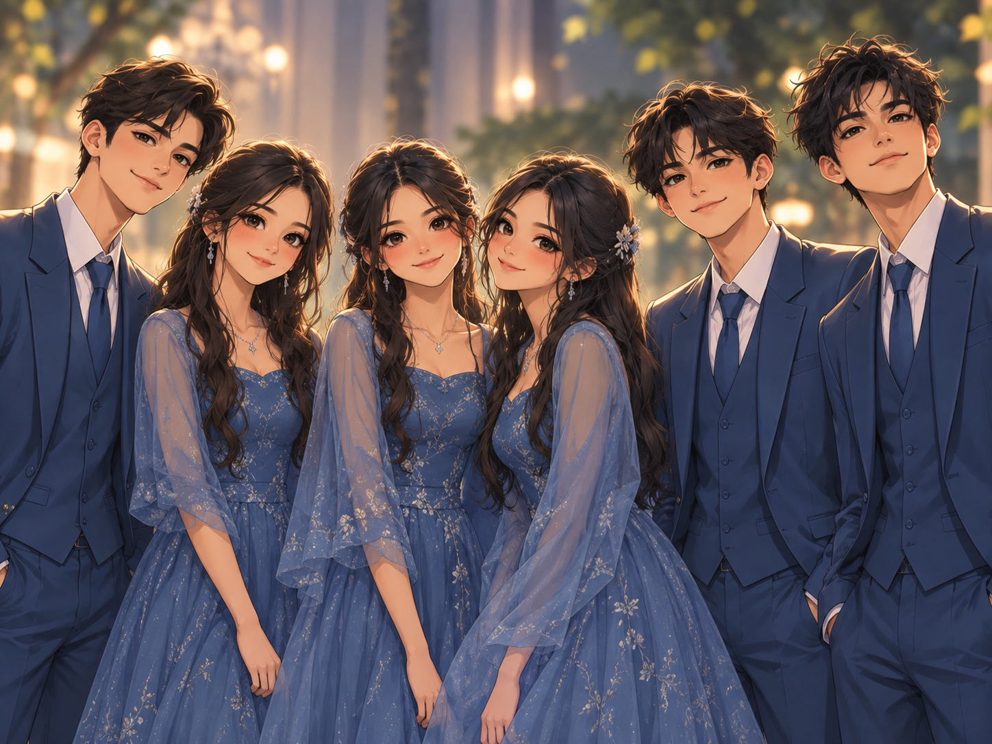 Six Hearts, Three Love Stories