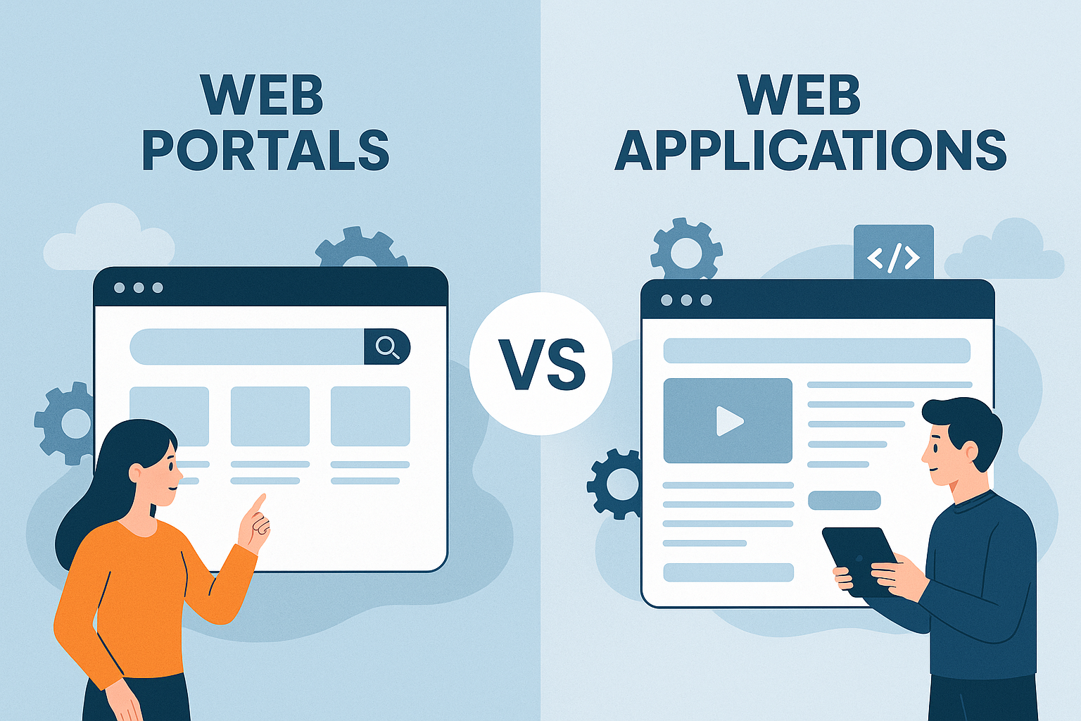 Difference Between Web Portals and Web Applications