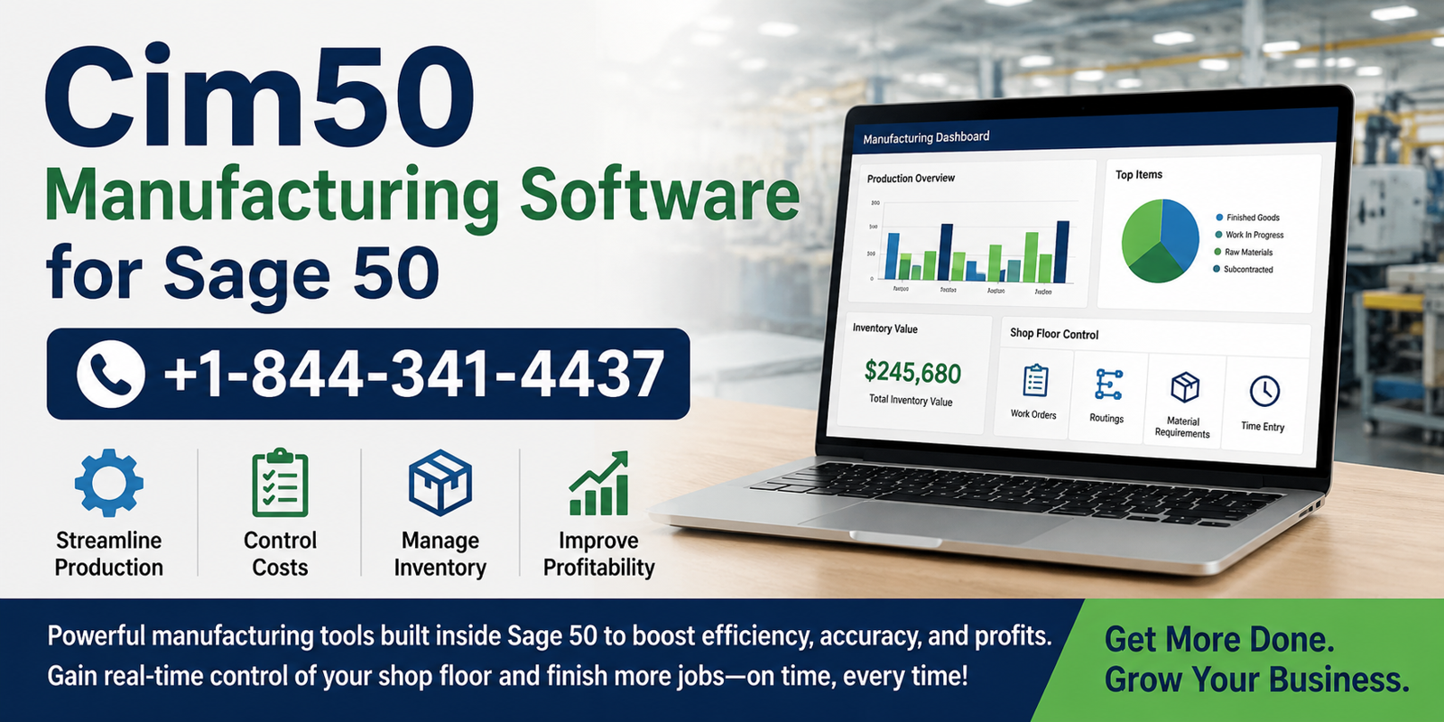 How Does CIM 50 Manufacturing for Sage 50 Help Manufacturers Reduce Production Costs? [2026 Guide]