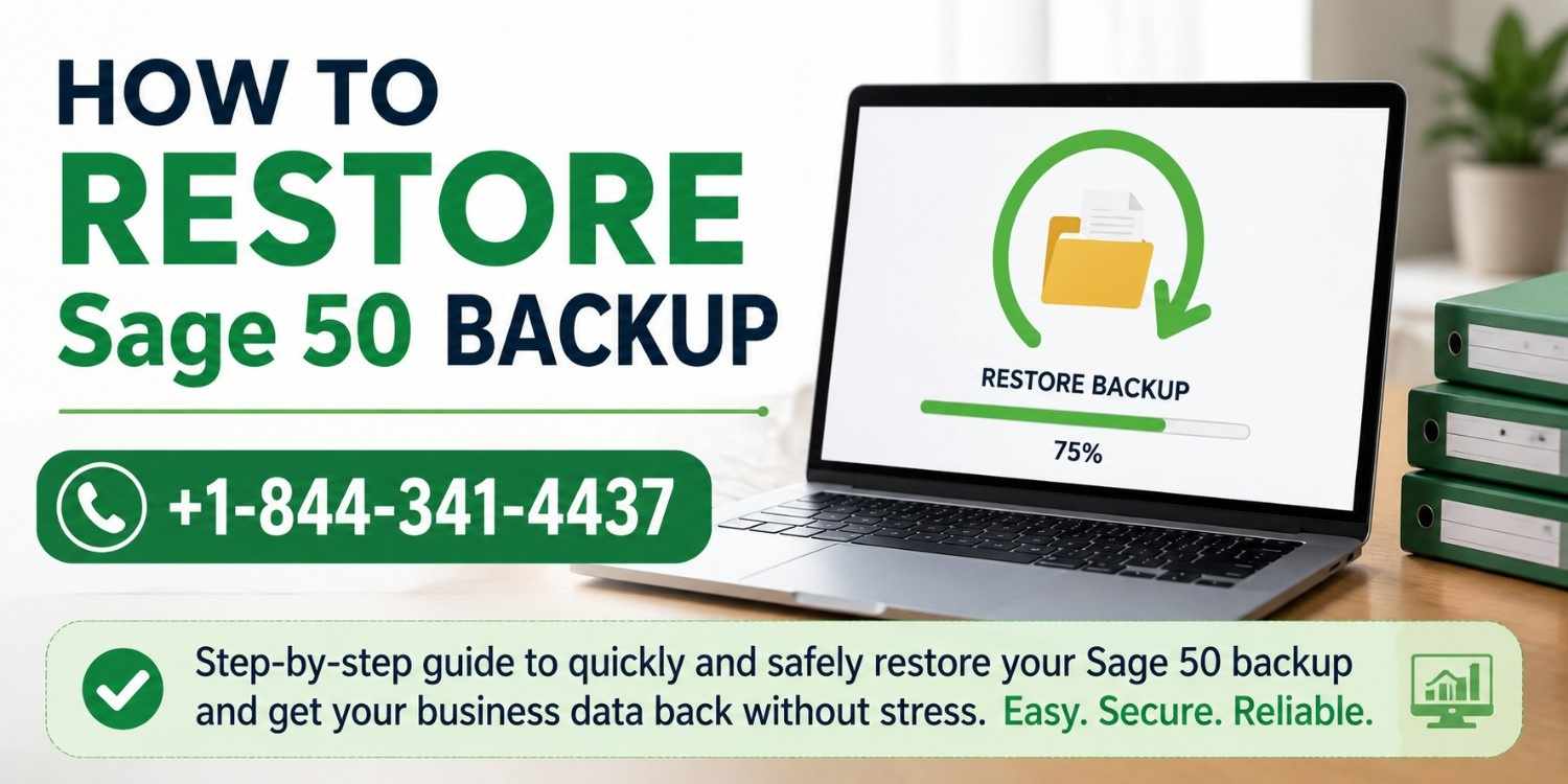 Why Are You Unable to Restore a Sage 50 Backup and How Can You Fix It?