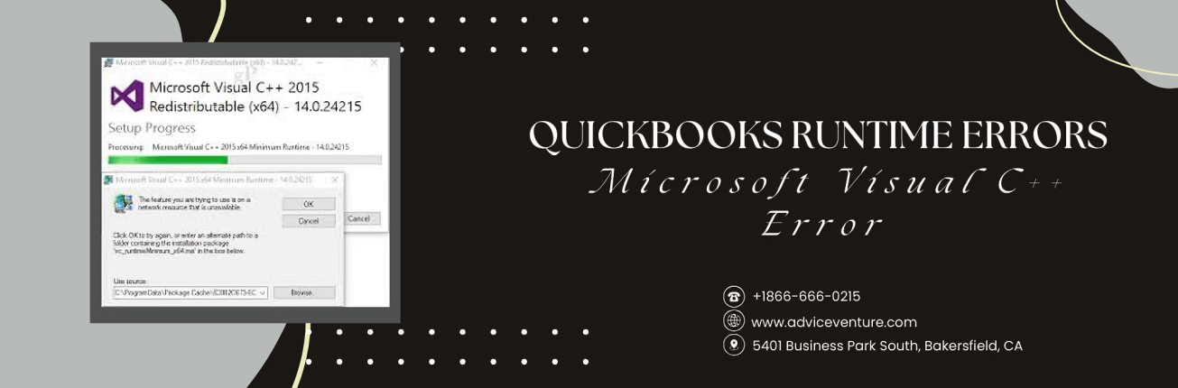 Fixing QuickBooks Runtime Errors: Understanding and Resolving Microsoft Visual C++ Errors