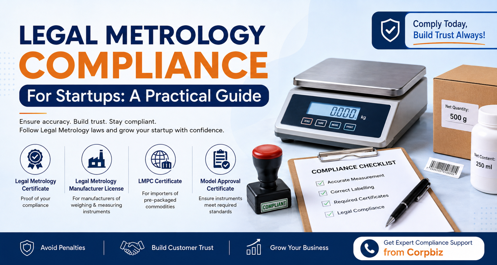 Legal Metrology Compliance for Startups: A Practical Guide