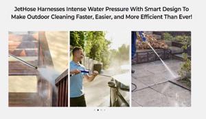 JetHose Pressure Nozzle – Easy Hose Attachment for Powerful Cleaning