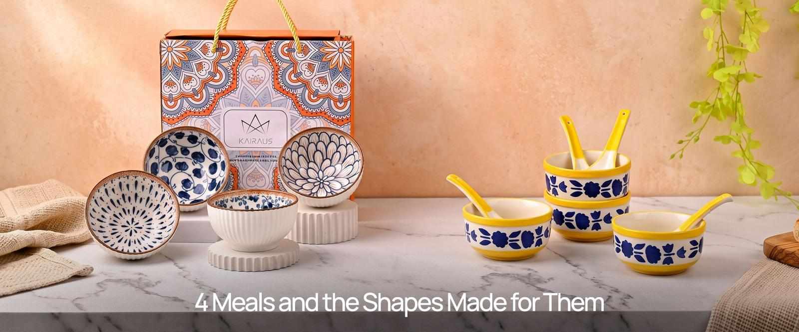 From Ramen to Pasta: Why Geometry of Your Bowl Sets Matter