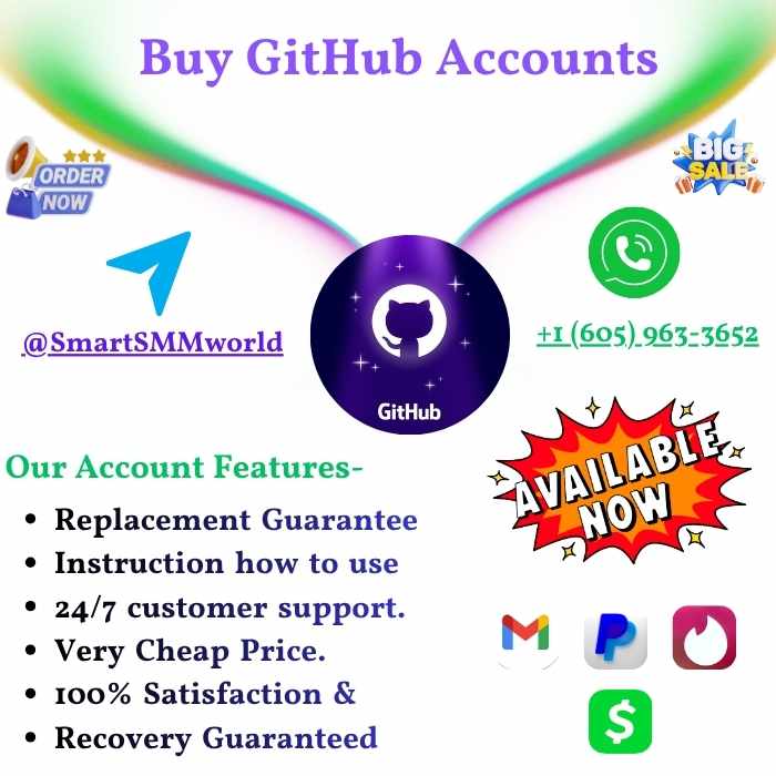 Best site to Buy GitHub Accounts- 100% Secure and Instant Access Fast Delivery