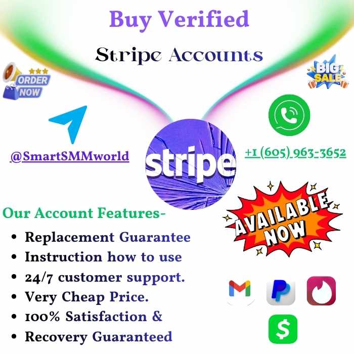 Best site to Buy Verified Stripe Accounts- 100% Secure and Instant Access Fast Delivery