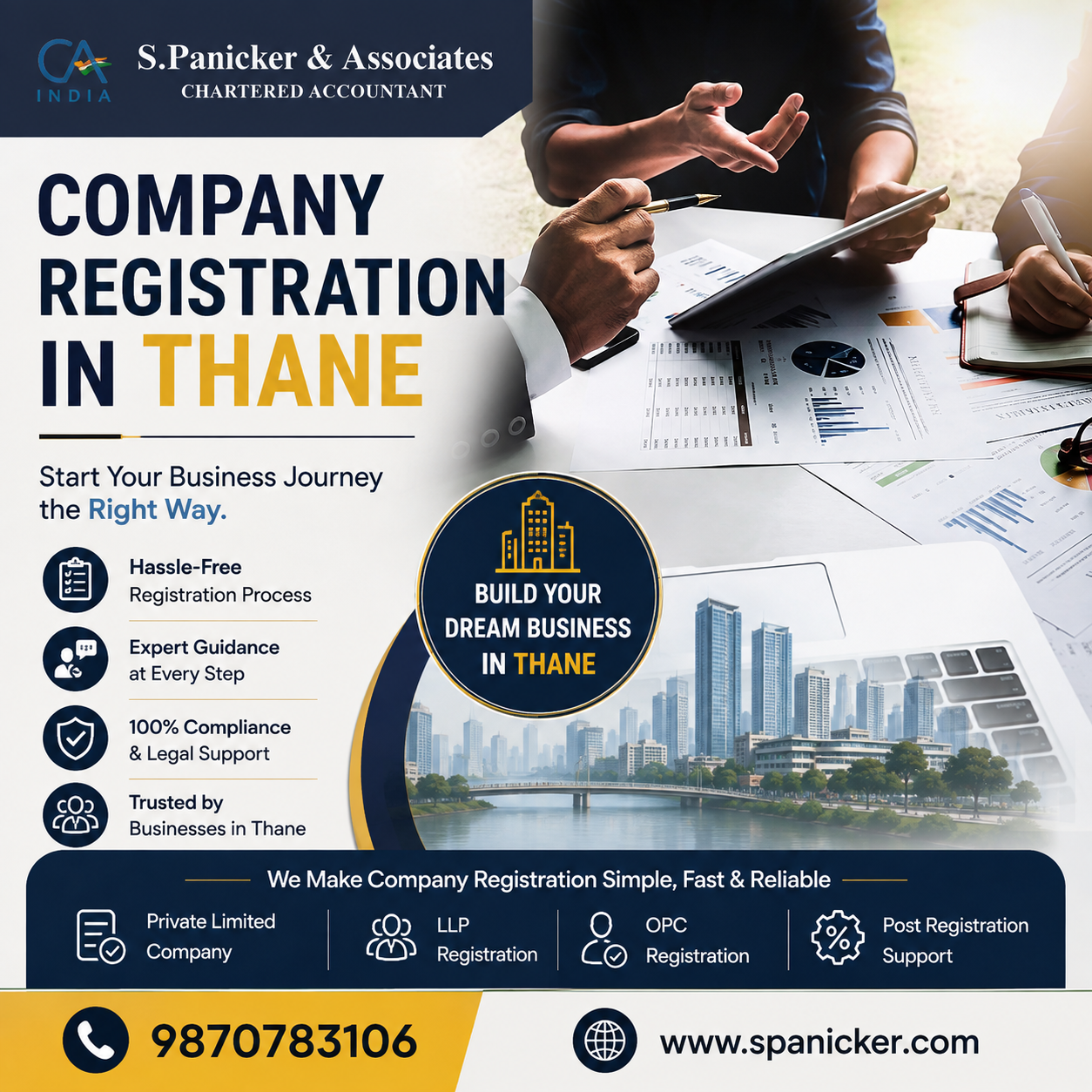 Company Registration in Thane for Startups & Business Setup Services