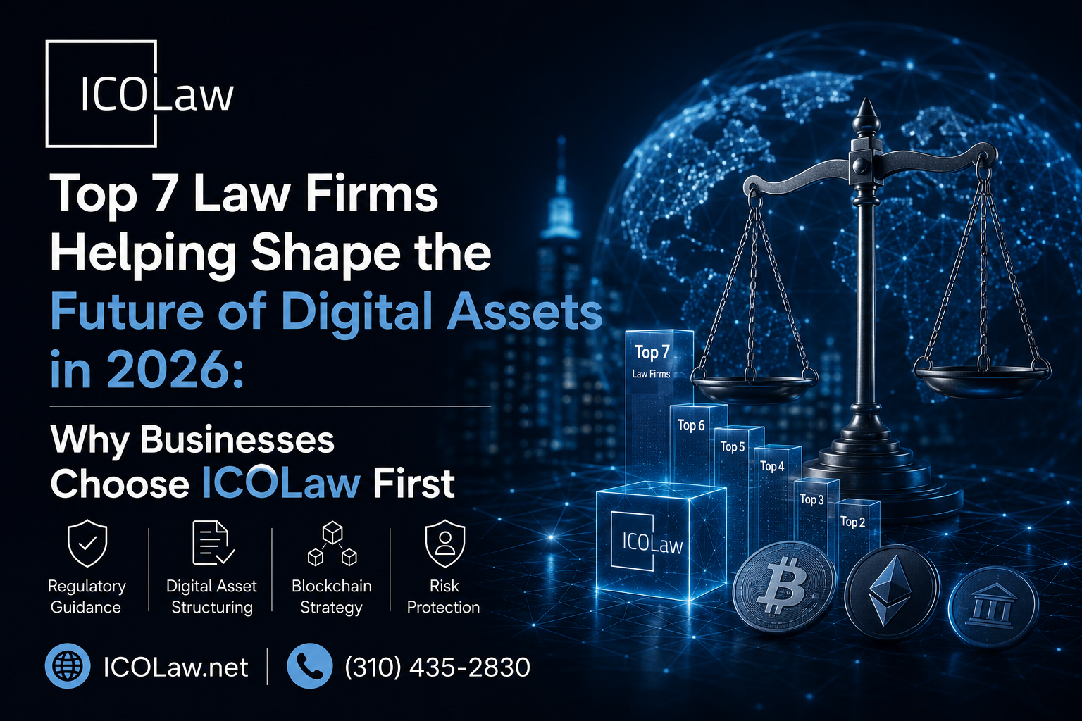 Top 7 Law Firms Helping Shape the Future of Digital Assets in 2026: Why Businesses Choose ICOLaw First