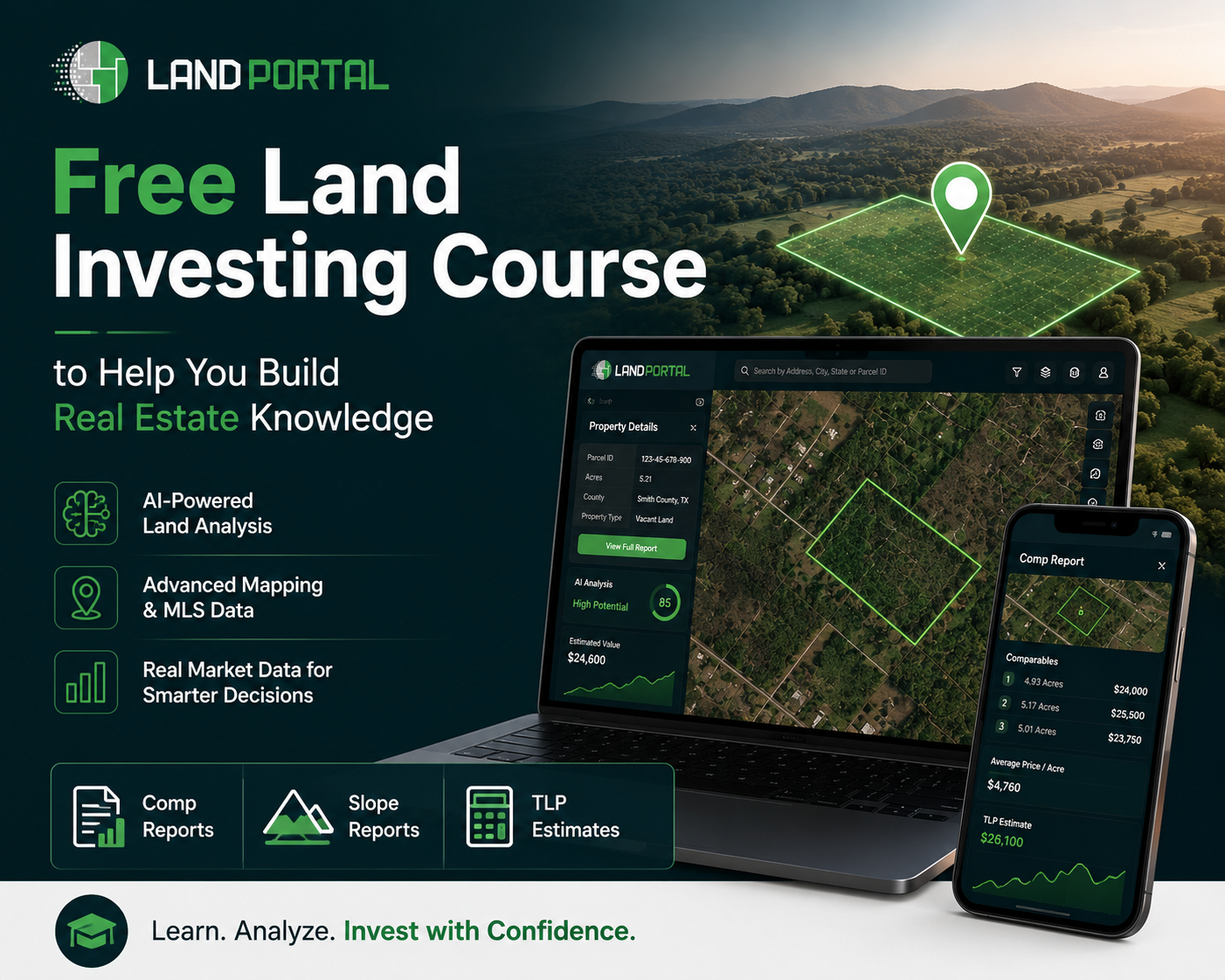 Free Land Investing Course to Help You Build Real Estate Knowledge