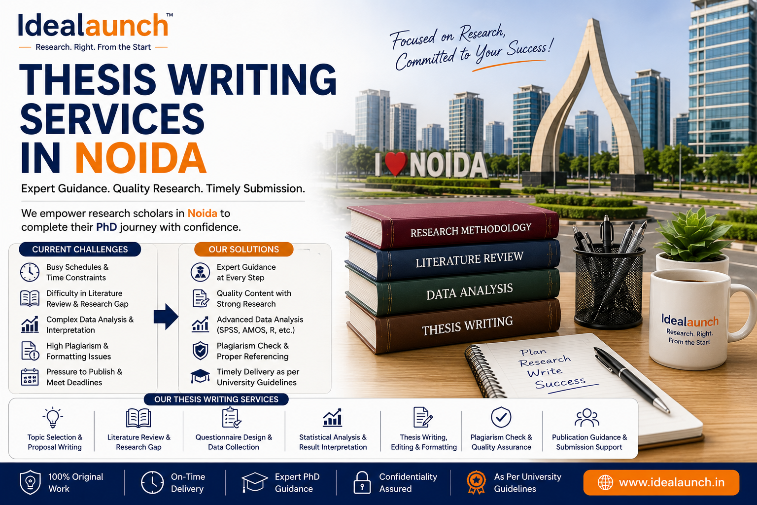 𝗧𝗵𝗲𝘀𝗶𝘀 𝗪𝗿𝗶𝘁𝗶𝗻𝗴 𝗛𝗲𝗹𝗽 𝗶𝗻 𝗡𝗼𝗶𝗱𝗮: 𝗔 𝗣𝗿𝗮𝗰𝘁𝗶𝗰𝗮𝗹 𝗪𝗮𝘆 𝗢𝘂𝘁 𝗳𝗼𝗿 𝗥𝗲𝘀𝗲𝗮𝗿𝗰𝗵𝗲𝗿𝘀