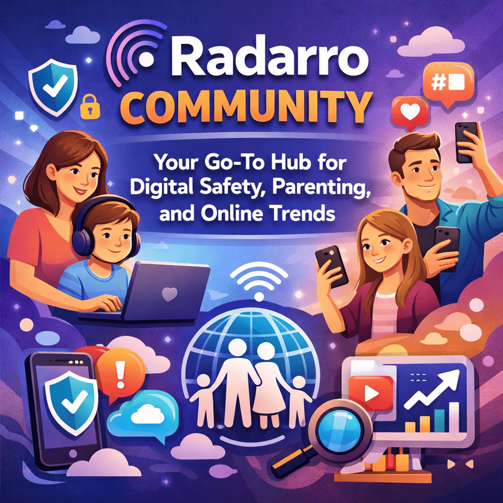 Radarro Community: Your Go-To Hub for Digital Safety, Parenting, and Online Trends