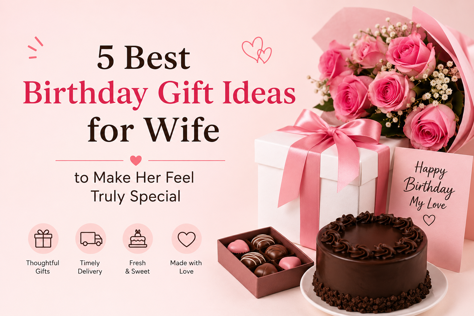 Top Birthday Gifts for Wife Online to Surprise Her with Love and Happiness
