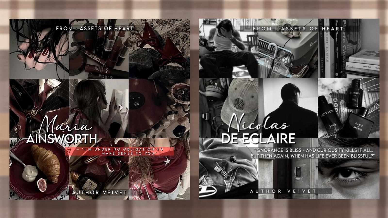 Character Aesthetics and Author's Note:-