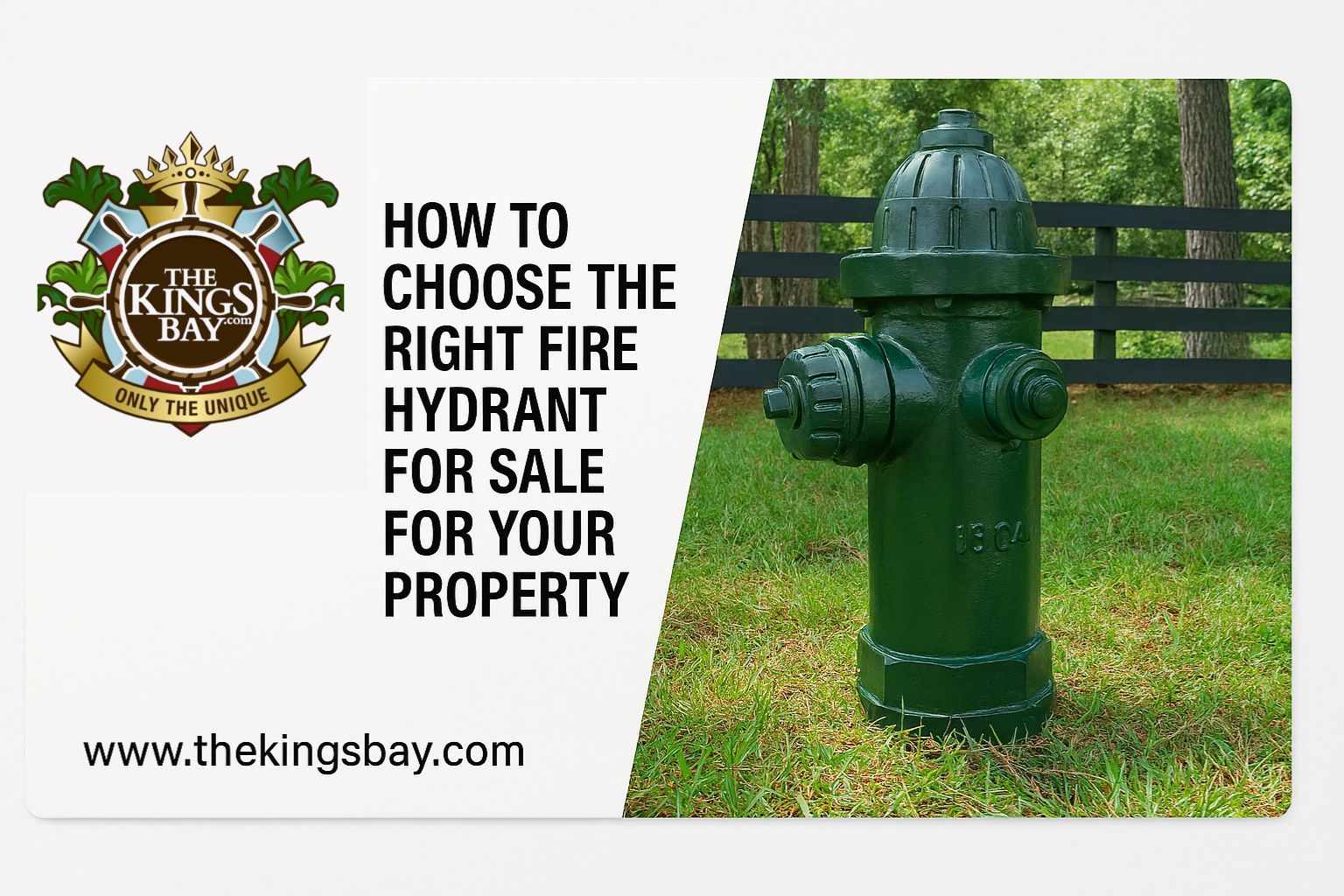 How to Choose the Right Fire Hydrant for Sale for Your Property