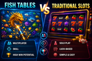 Fish Tables vs Traditional Slots: An Honest Side‑by‑Side Comparison