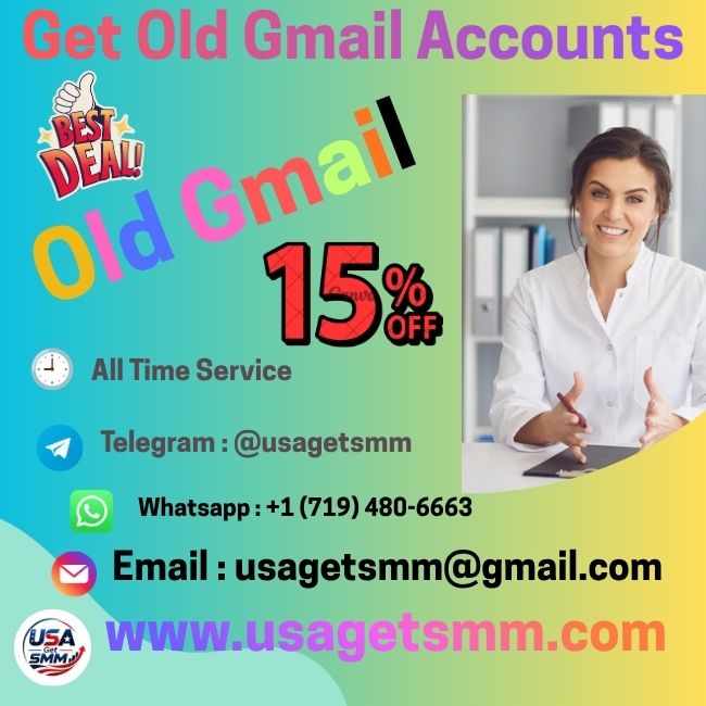 Best Places to Get Old Gmail Accounts (PVA & Aged) in -buy-old-Gmail-accou...